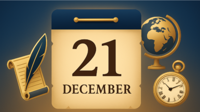 21 de Dezembro: 7 Acontecimentos Históricos Relevantes